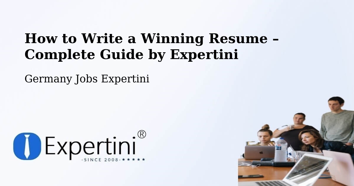 Resume Writing Guide for Job Seekers – Wolnzach - Wolnzach, Germany Jobs Expertini